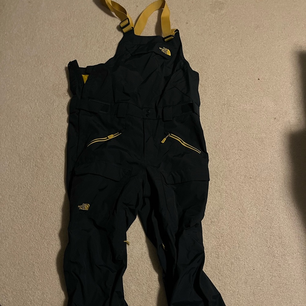 Northface Mens bib snow pants.
